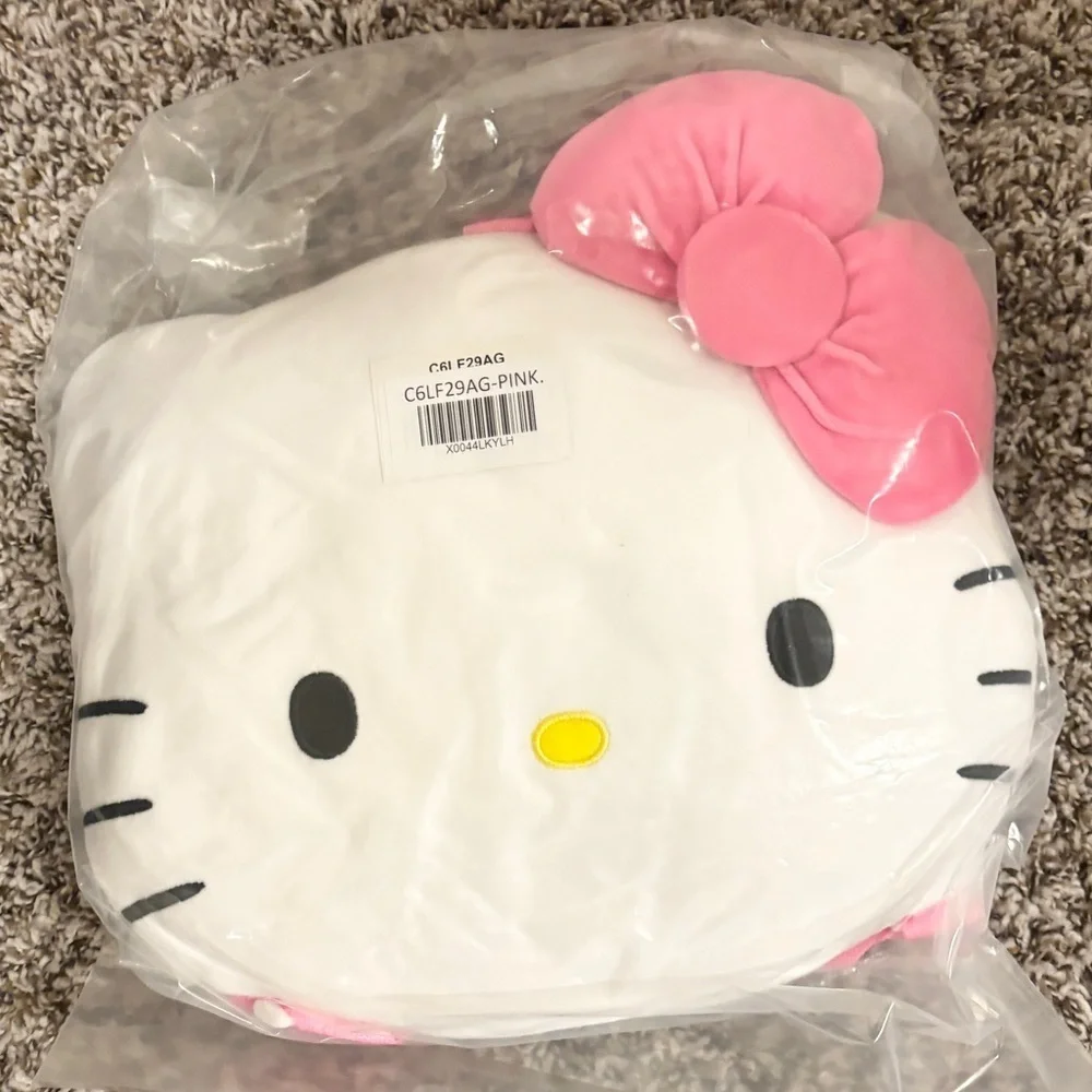 Hello Kitty Plush Backpack